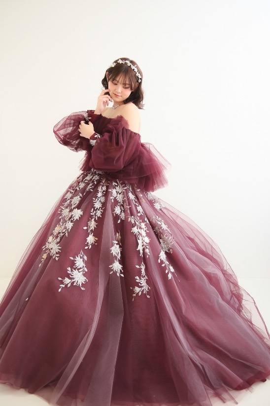 ロングスリーブドレス