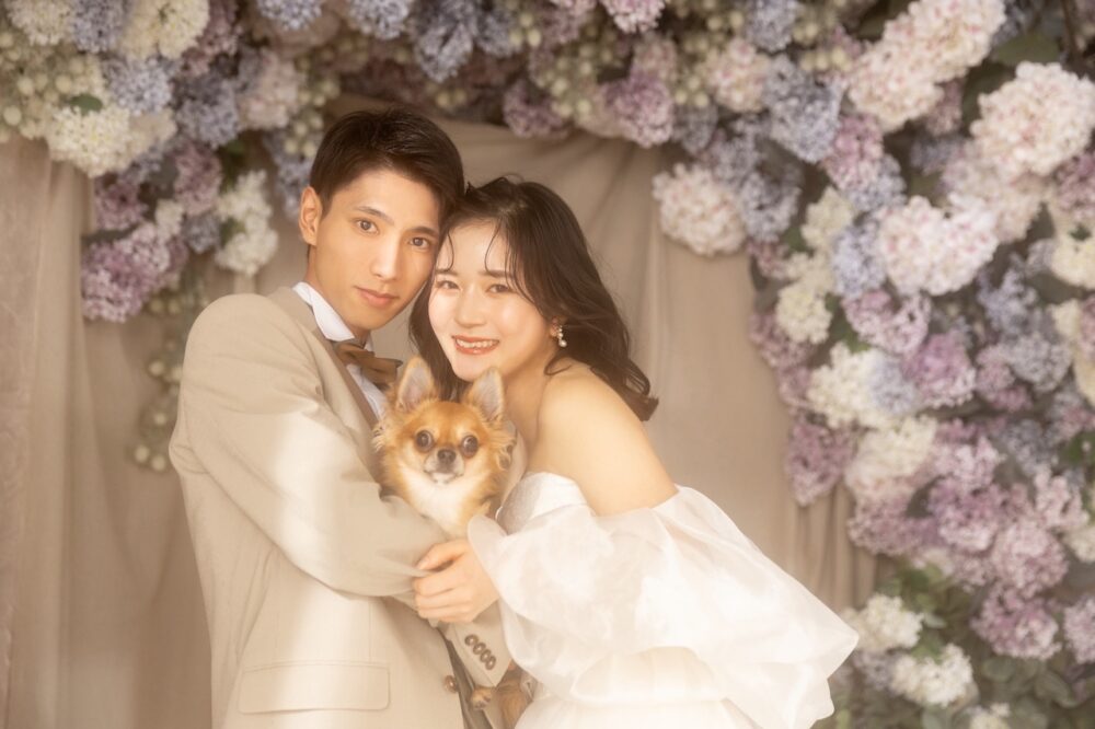 婚礼　ペット