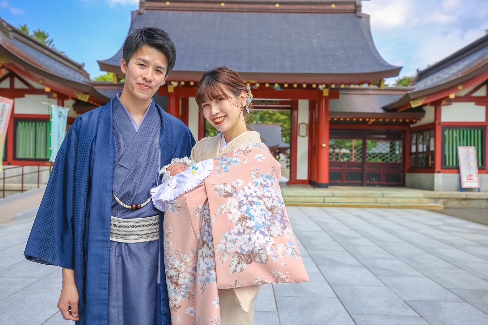 【 BABY 】 ぱれっとなら百日記念の「お宮参りロケーション撮影」ができます！🌸