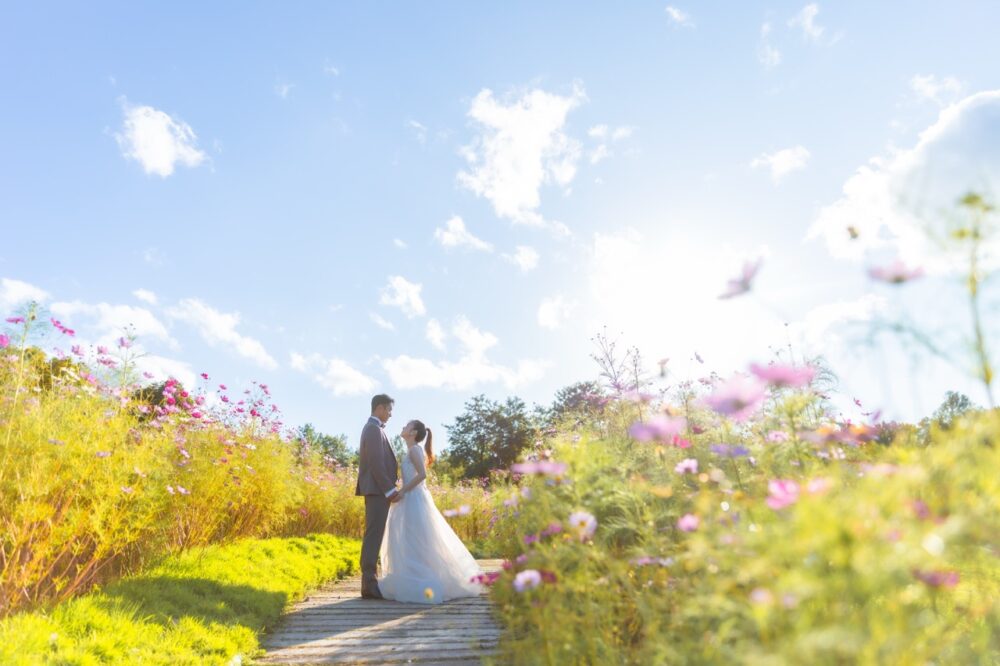 婚礼　ロケ　滝野すずらん