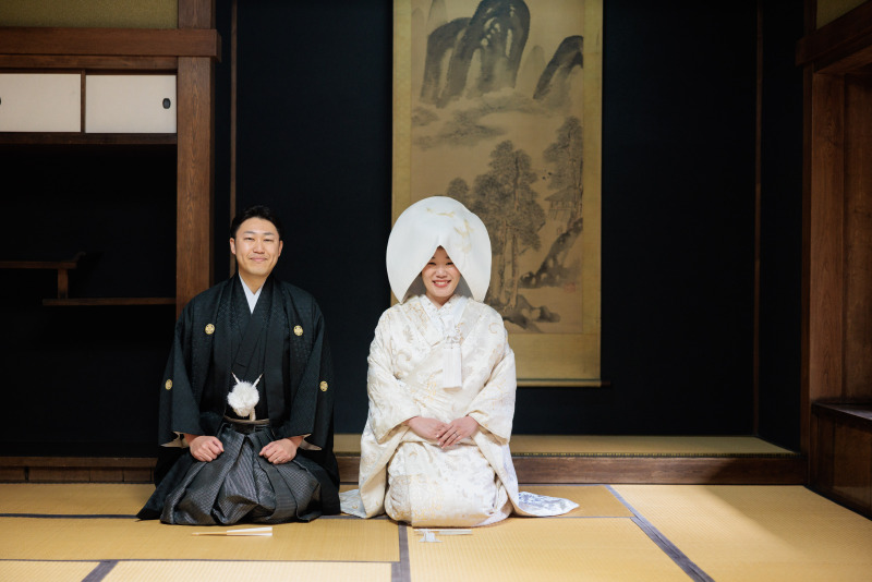 婚礼　撮影　ウェディングフォト　ブライダル　ロケ　和装　白無垢