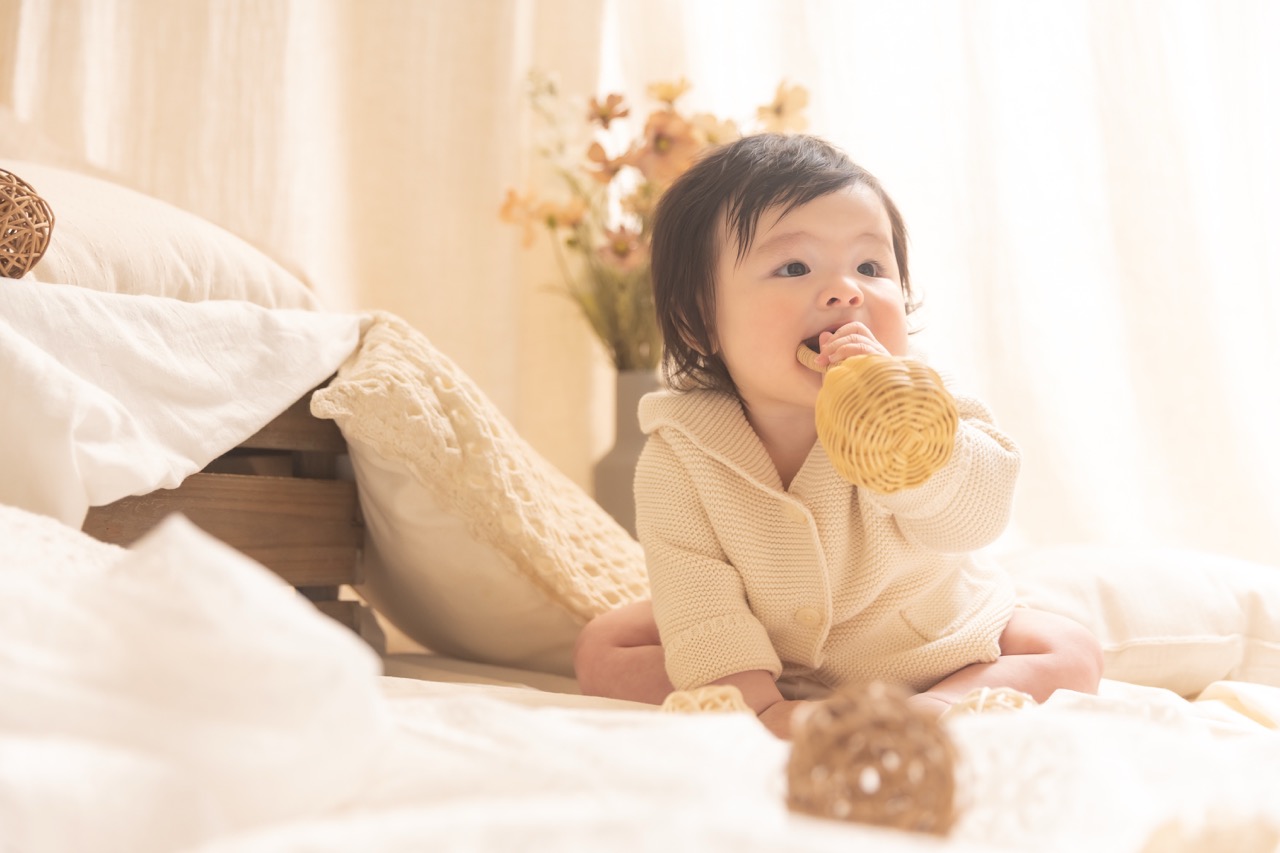 ベビー　赤ちゃん　スタジオ　撮影