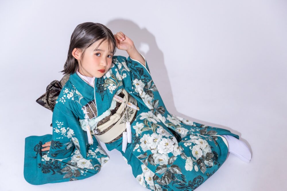 七五三　撮影　女の子　和装　帯広店