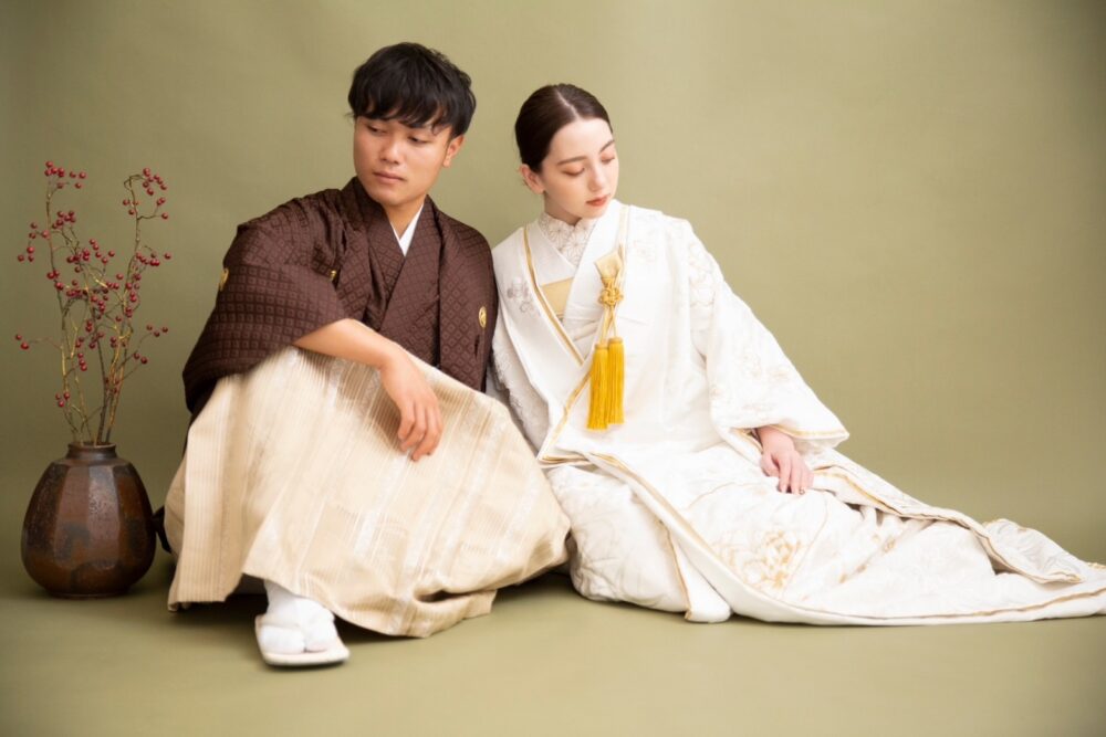 婚礼　撮影　ウェディングフォト　ブライダル　スタジオ　和装　