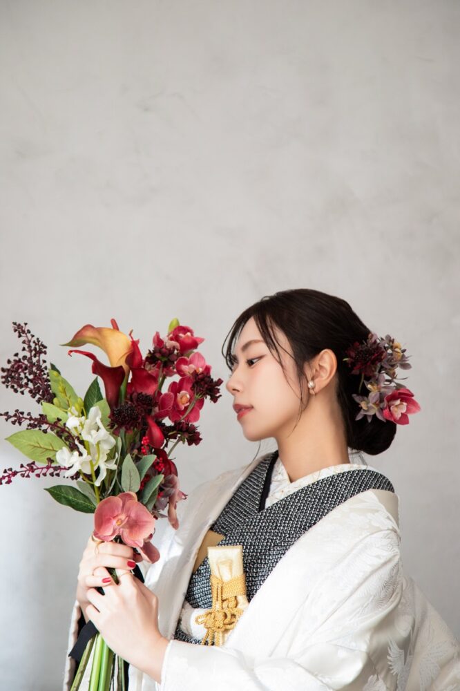婚礼　撮影　ウエディング　和装　着物
