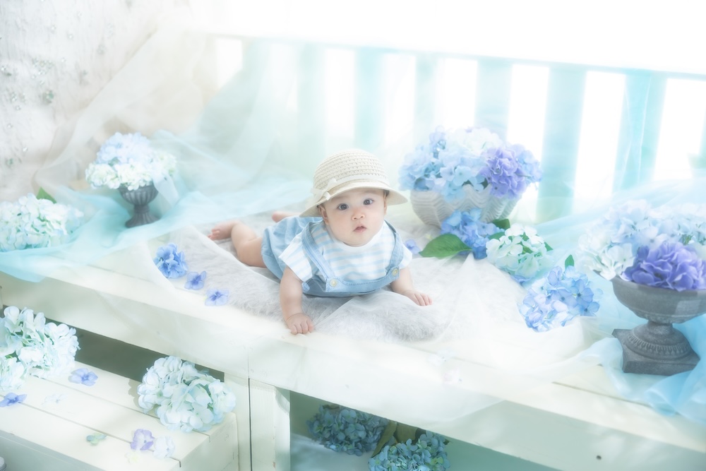 【Baby】ふんわり爽やかなNew visual『Misty Blue』が登場˚✧₊⁎