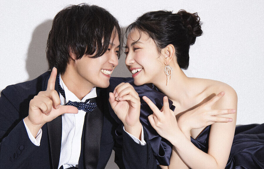 【BRIDAL】シンプルでかわいい「euphoria luv」幸せの瞬間をこのビジュアルで。