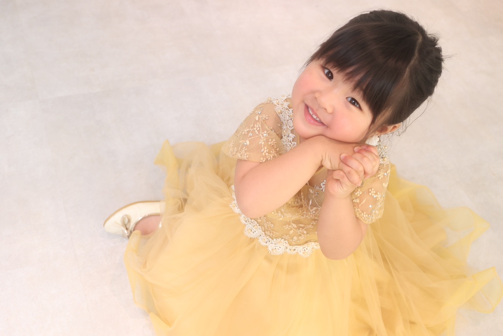 札幌　palettePlus 七五三　３歳　女の子
paletteスタジオ