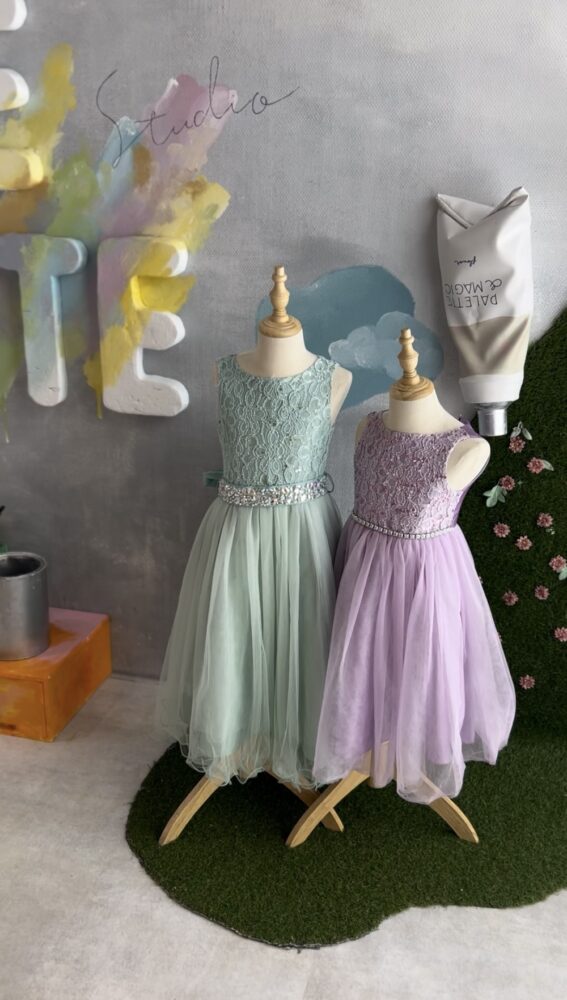 札幌 東店 パレットスタジオ カラフル ドレス 七五三
7歳 3歳 女の子