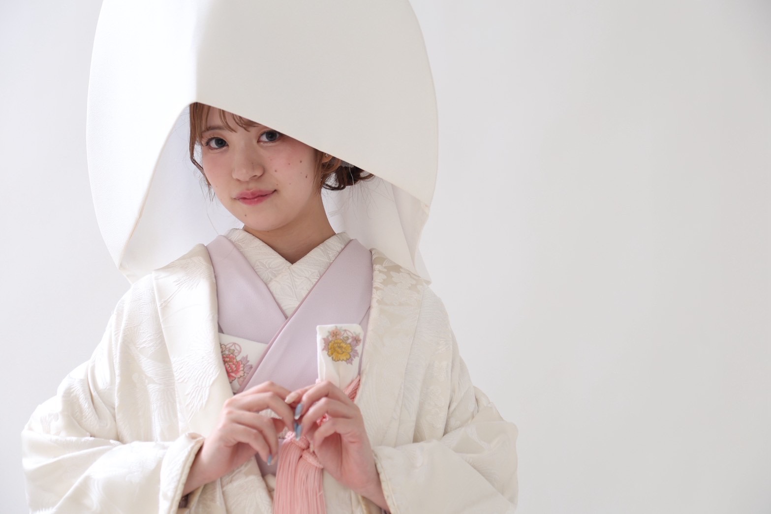 【和装スタイル】洋髪で綿帽子ができるようになりました˚✧₊