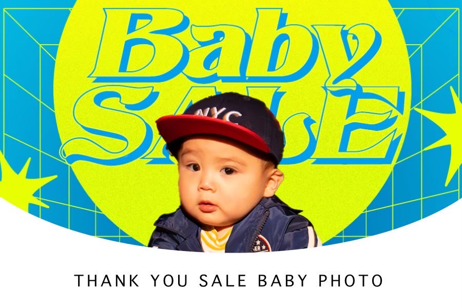 【 BABY 】 一番お得に撮影できちゃう！「サンキューセール」は今だけ！