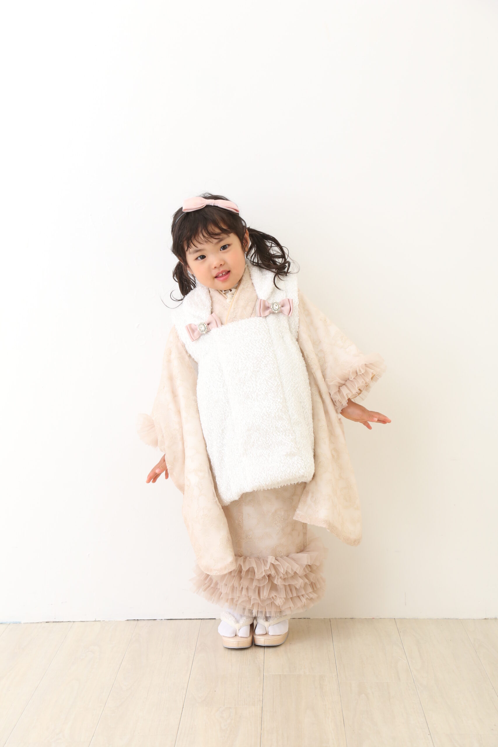 【七五三】3歳新作お衣装！実際に着てみました〜♡