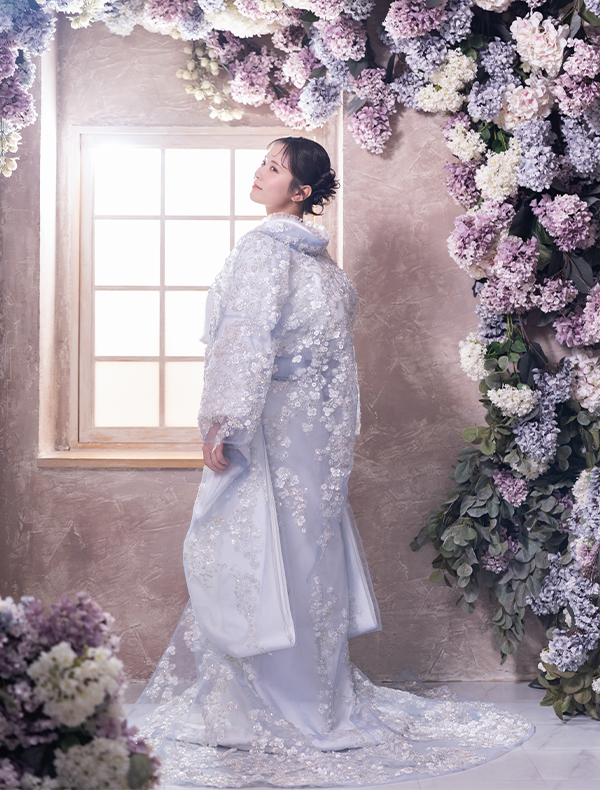 premier オーガンジーブルー