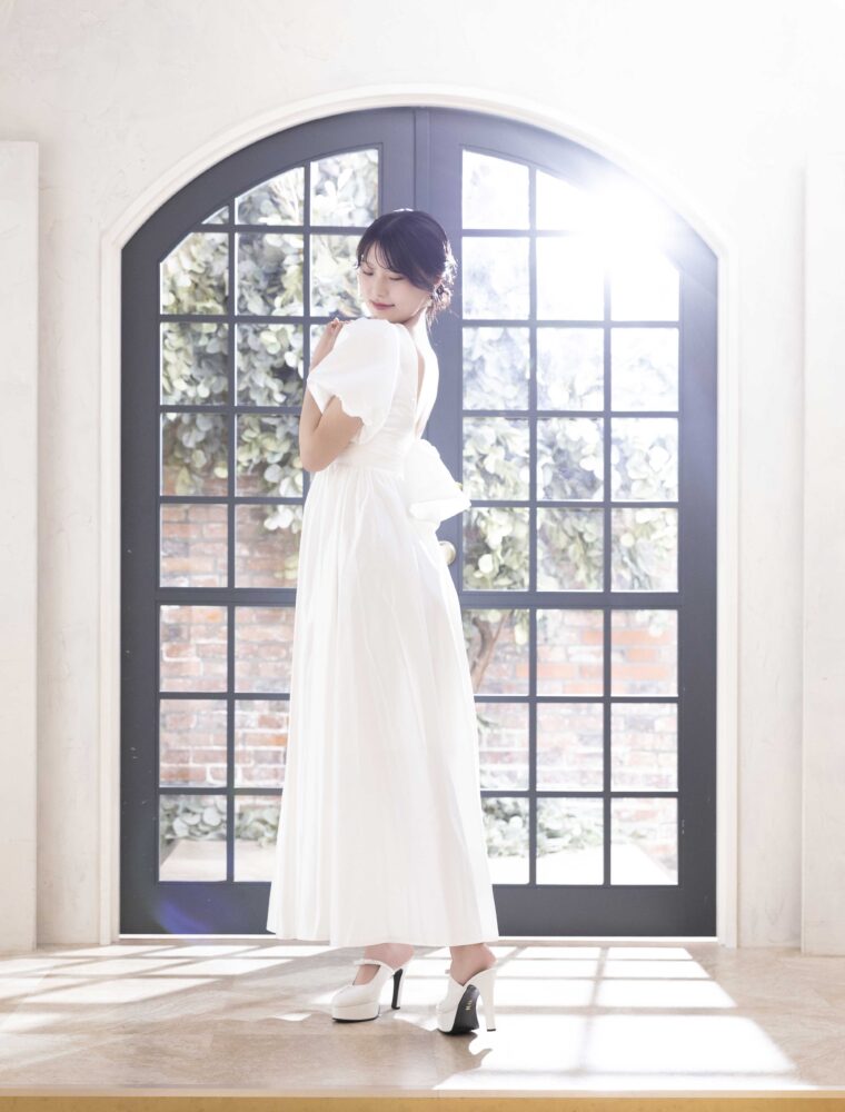 SS17 シンプルラインドレス(ロケ専用)