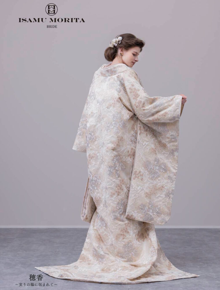 ISAMU MORITA  レース色打掛 -穂香-