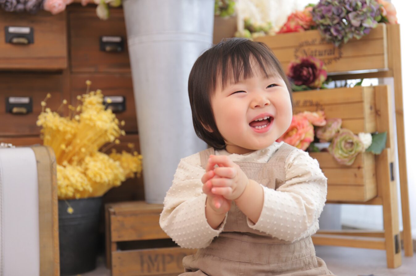 撮影に来てくれた1歳の女の子をご紹介！