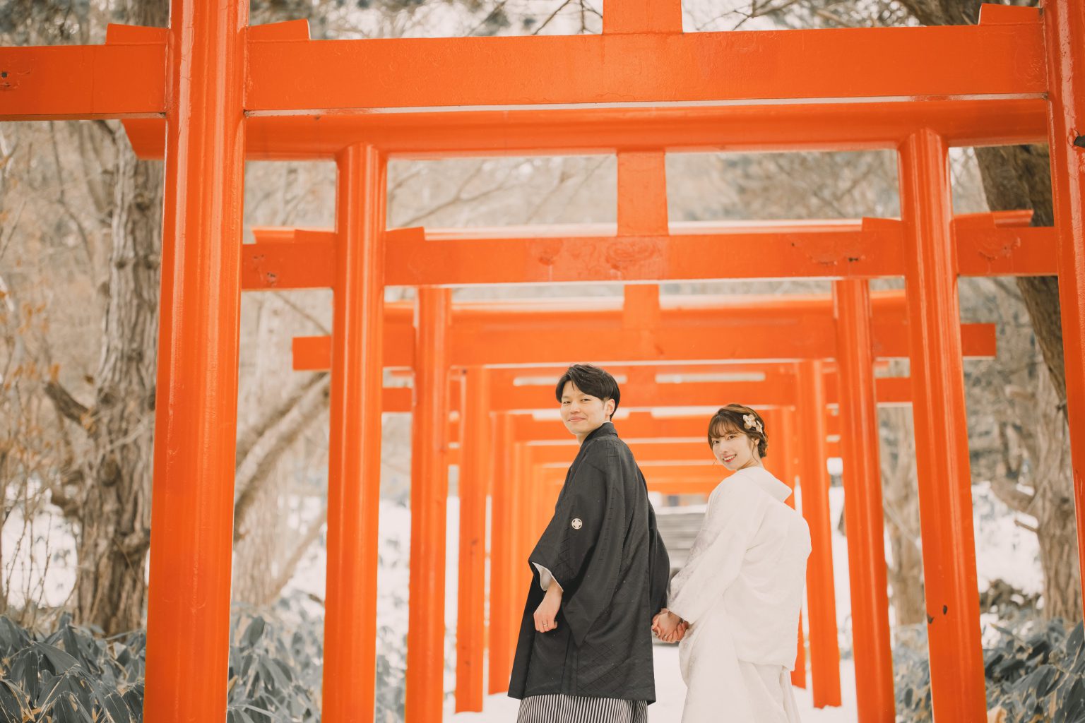 30代・40代に選ばれる「和装の品格」。永山邸や神社ロケで残す大人のウェディングフォト