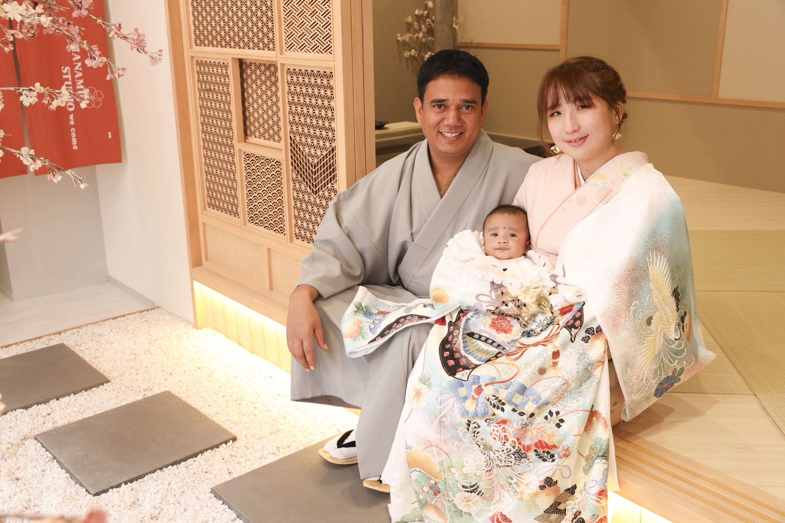 準備ゼロでレンタル可能！西岡店でパパママ着物を着よう♡　