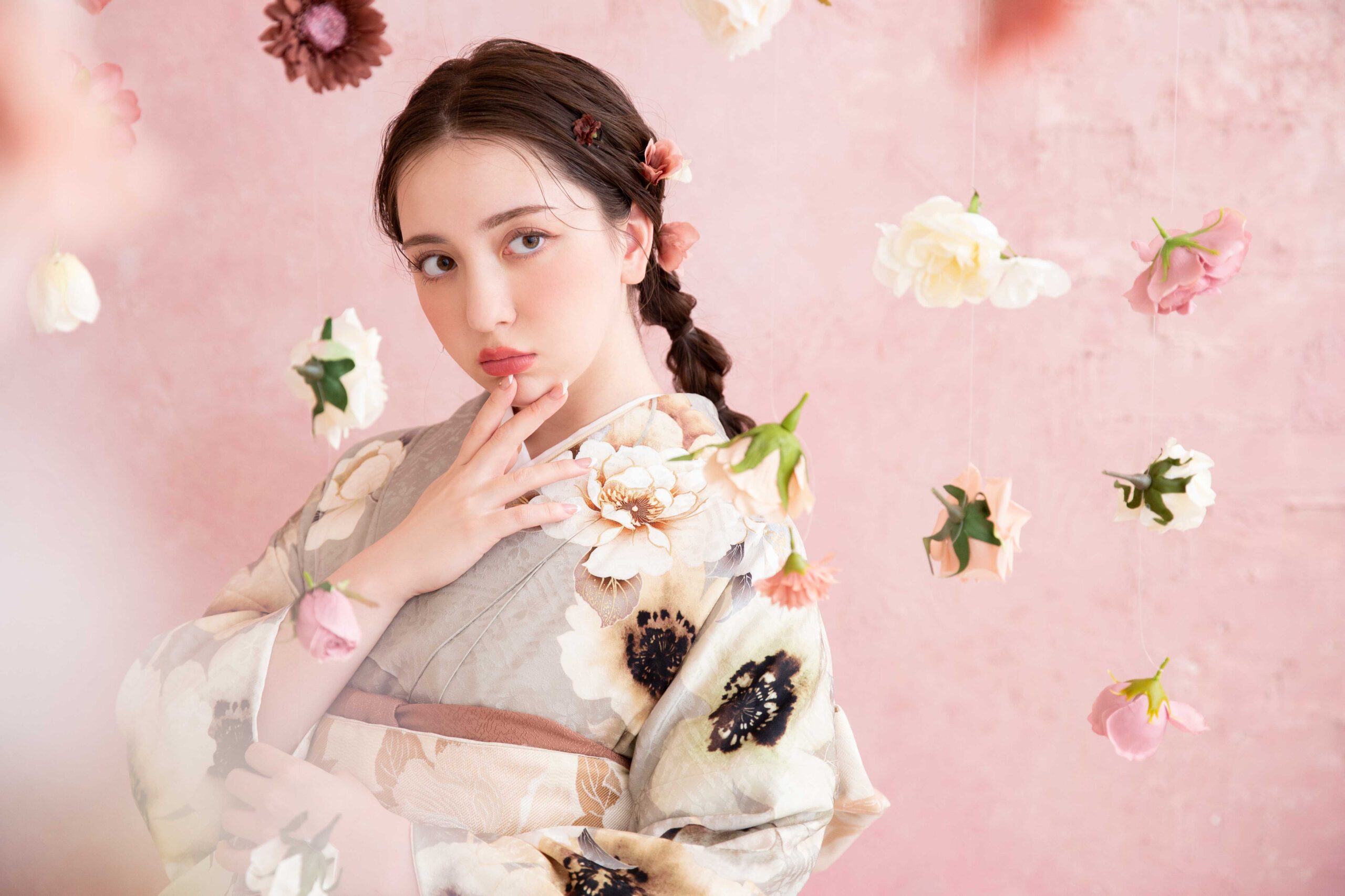 【トレンド】ドライフラワーで彩る成人式♡振袖に合わせる最旬ヘアアレンジ&髪飾りガイド