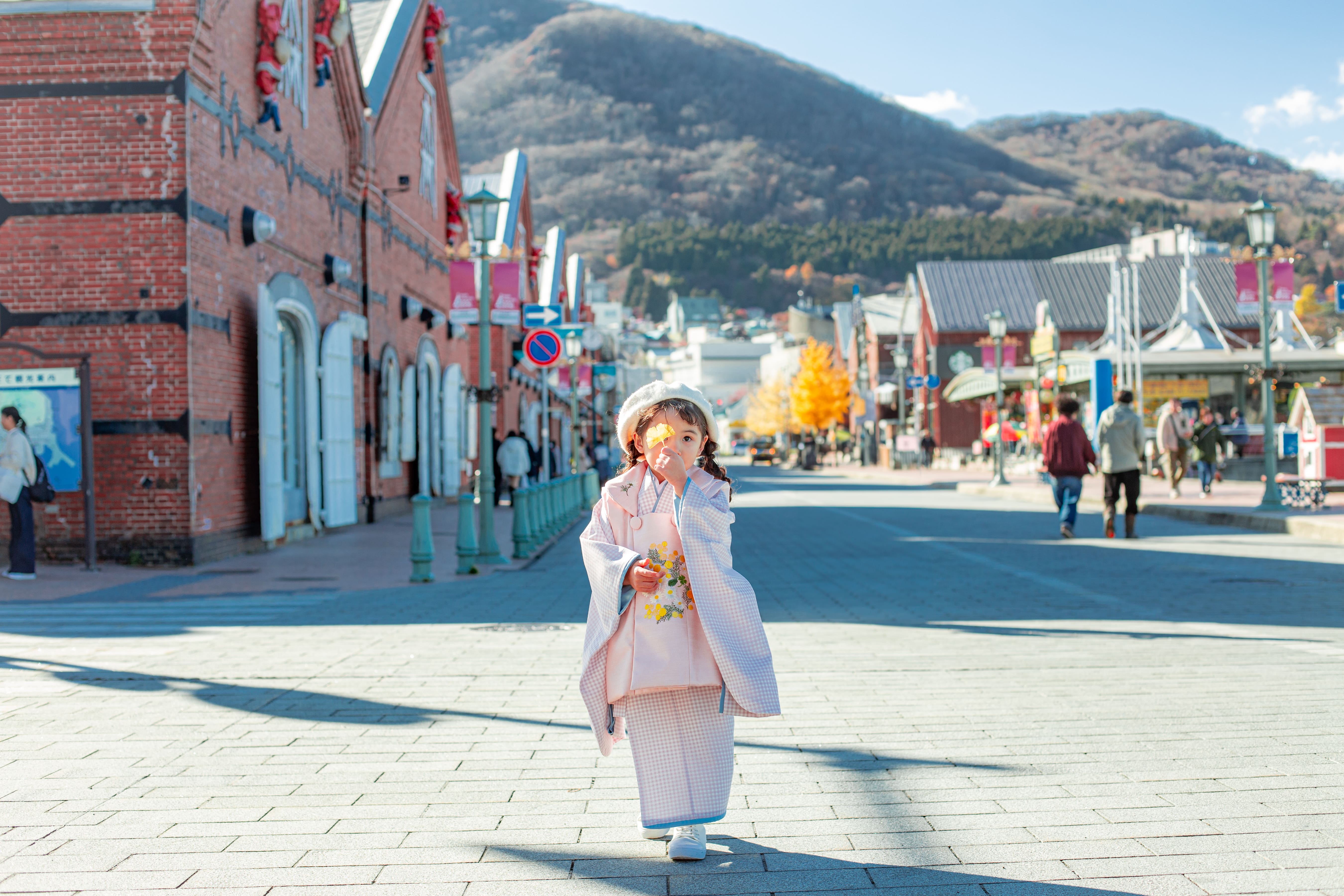 まるで映画のワンシーン♡金森赤レンガ倉庫で撮るおしゃれすぎる七五三フォト