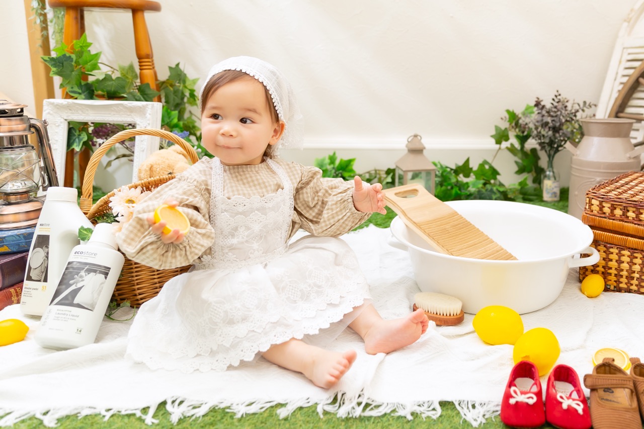 【帯広店FAQ】ベビー撮影💛 持ち込み衣装でもレンタル衣装でも撮れる？