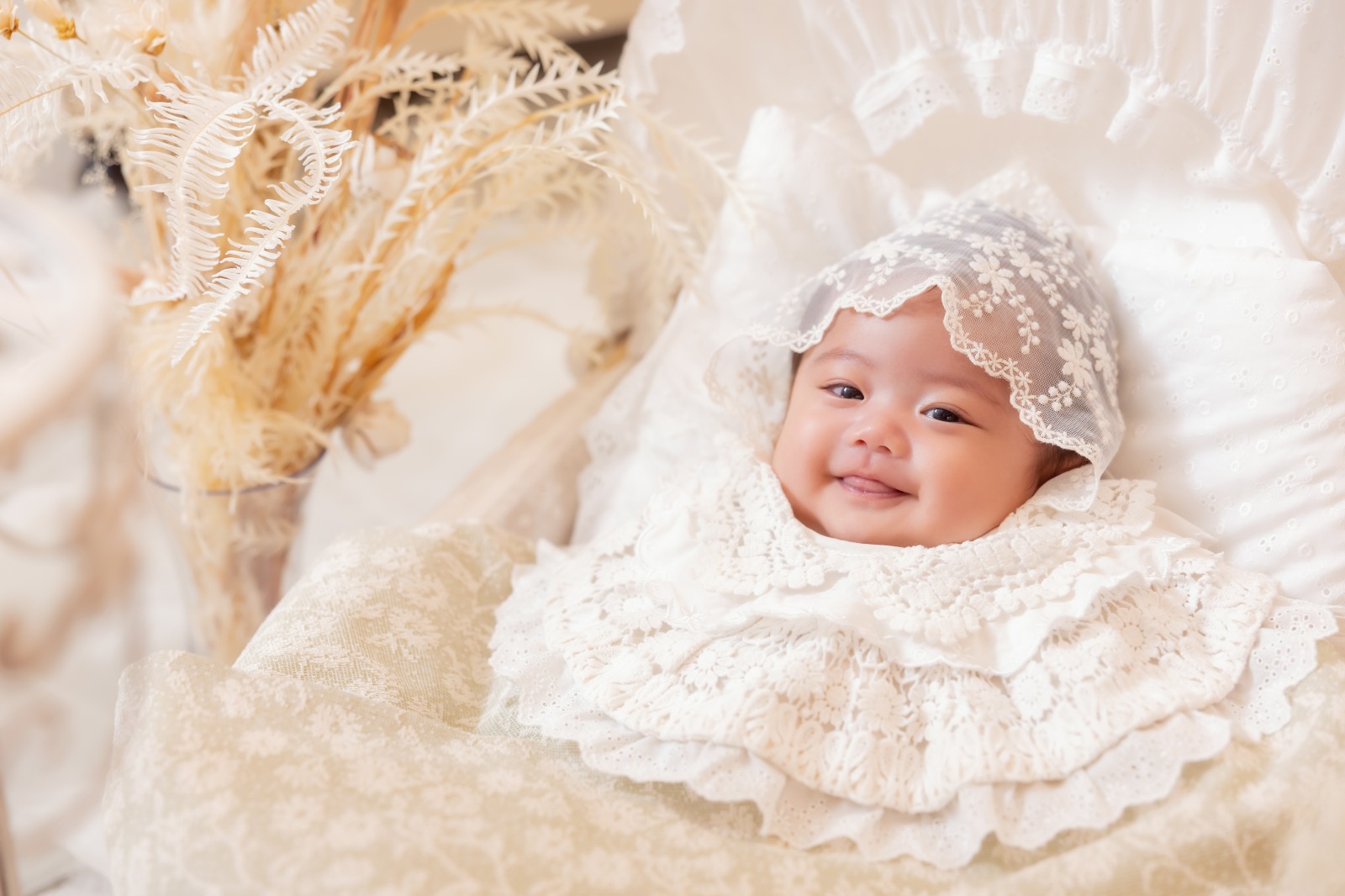 【タイトル】初めての百日記念写真もこれで安心！お宮参りは別日でもOK？授乳・オムツ替え休憩はできる？Palette+Plus札幌東店がママの不安を徹底解消＆プロのアドバイスを大公開ベビー♪