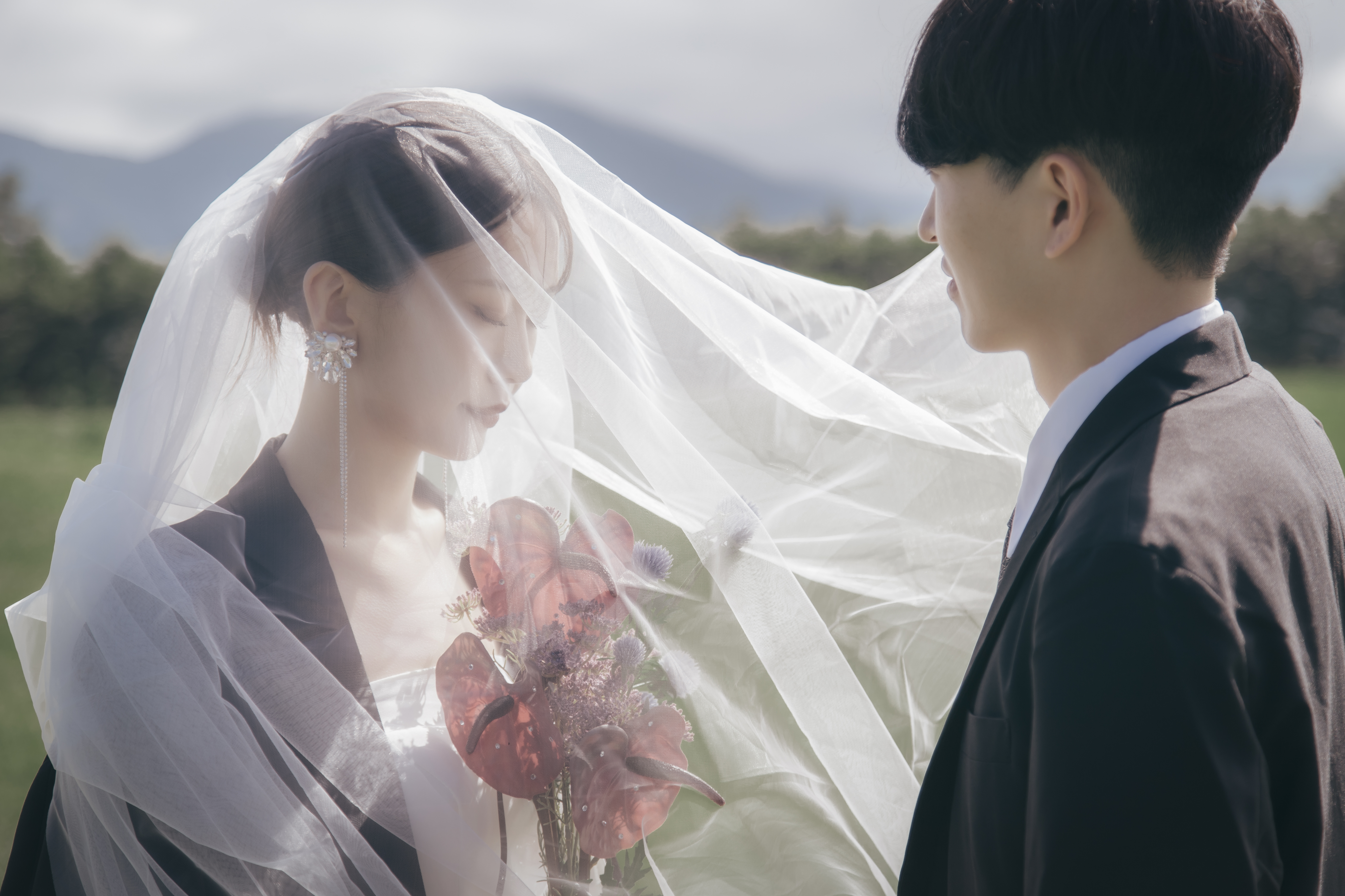 Epic Nature Wedding Photography in Hokkaido
