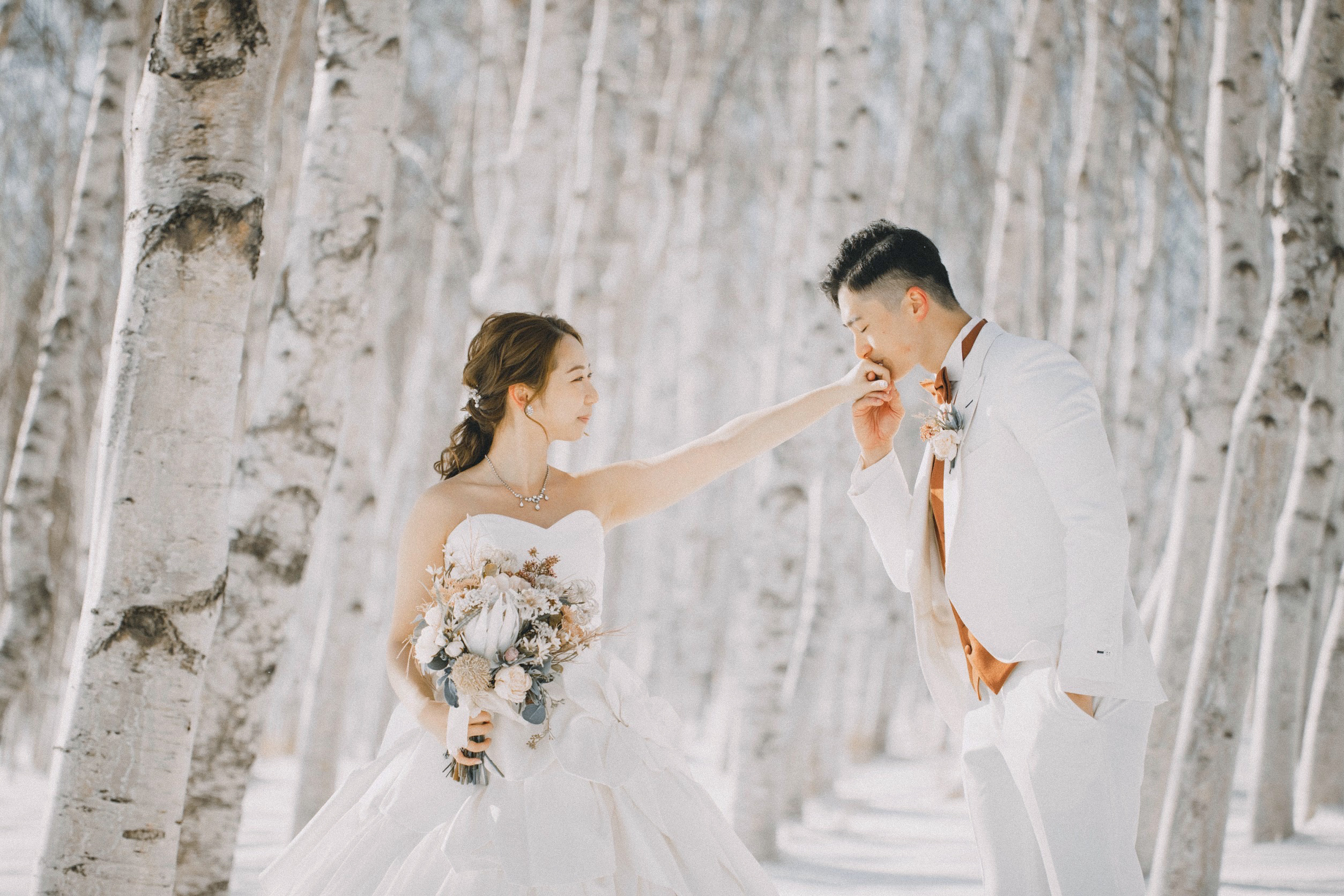 Breathtaking Snow Photoshoot Hokkaido Ideas