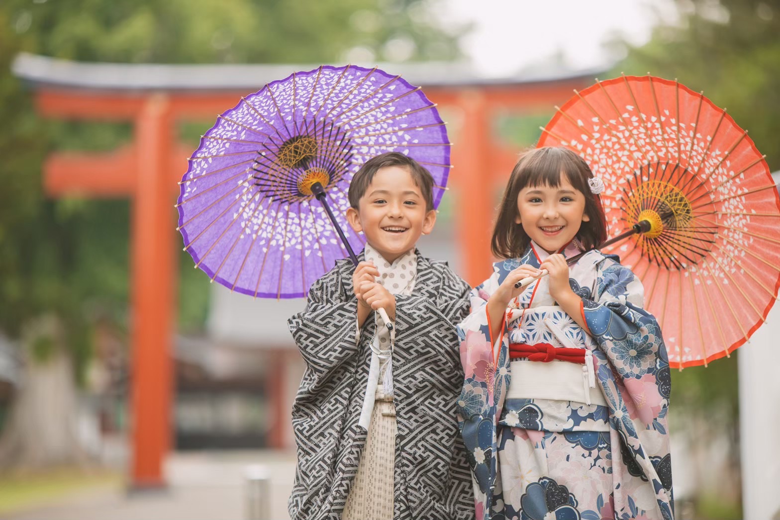 【七五三】撮影日より前に神社へお参りに行きたい!着物の先行レンタルはできる?