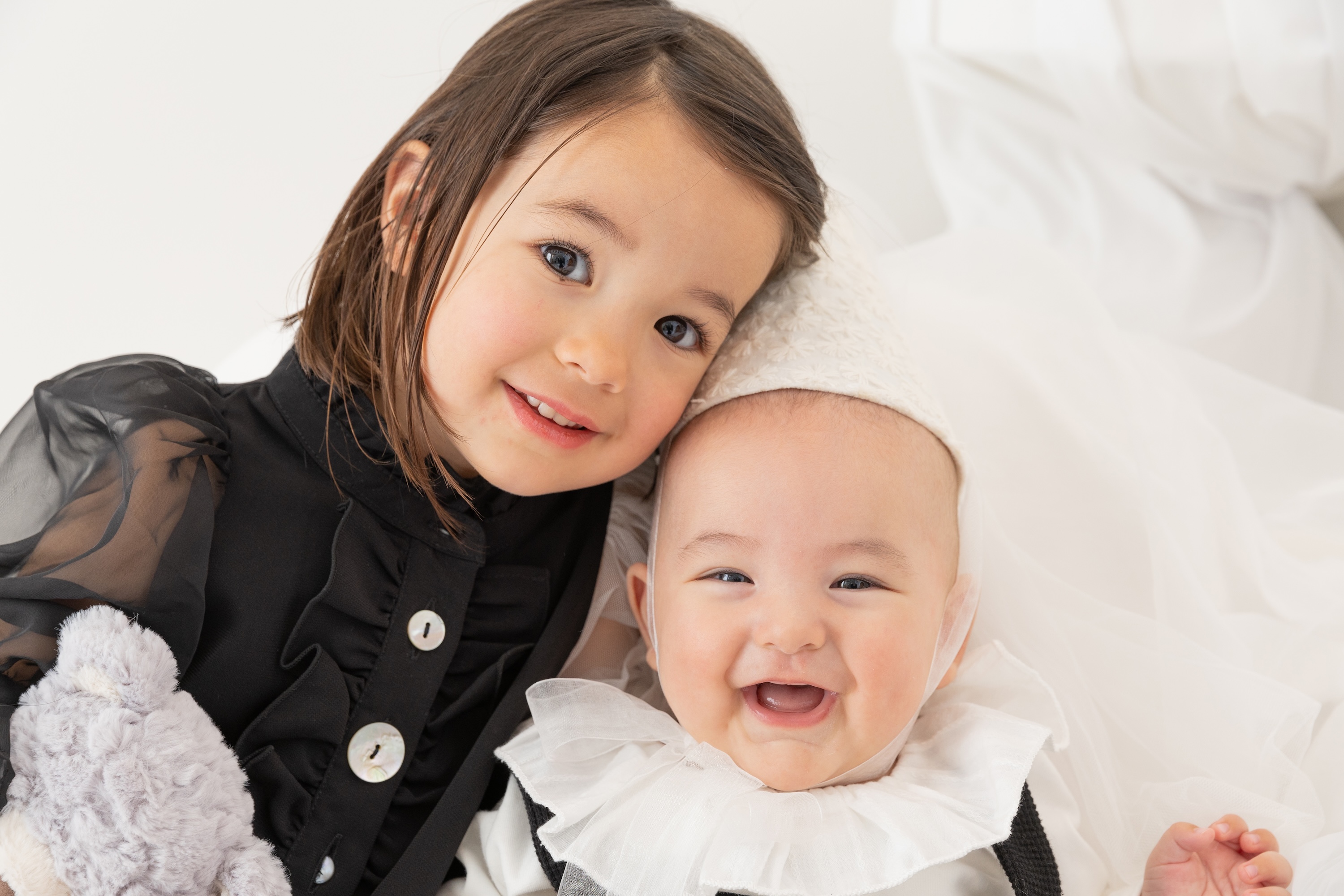 【百日写真✖️きょうだい】上の子と一緒に最高の百日写真を撮ろう!「きょうだいプラン」がおすすめな理由✨