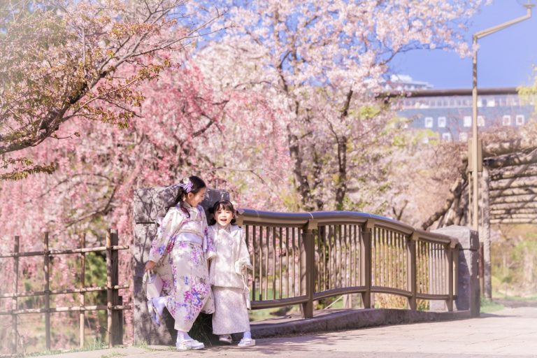 中島公園（桜 / 和装）