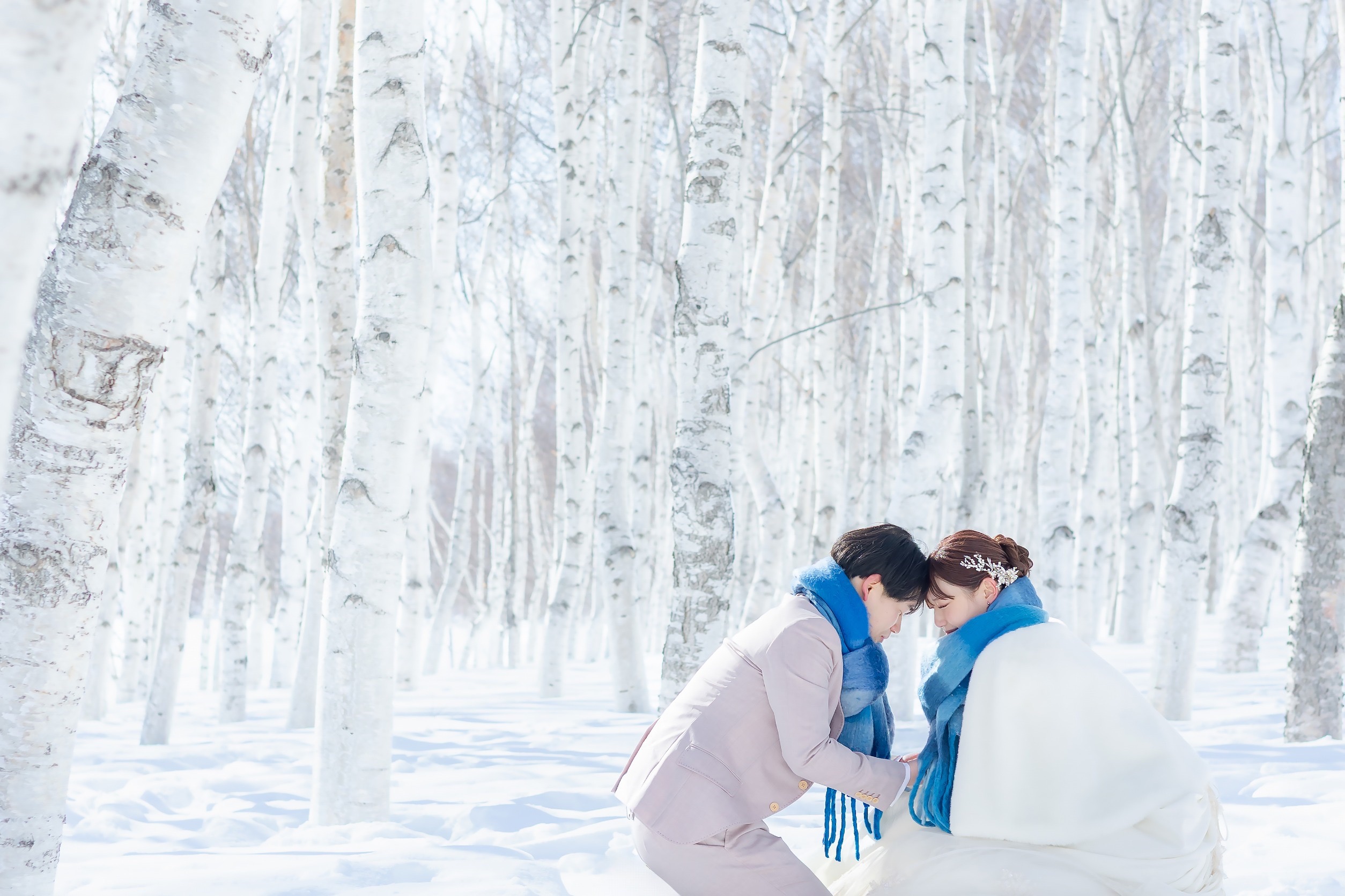 【札幌・冬】雪景色の中で叶える♡北海道フォトウェディング完全ガイド