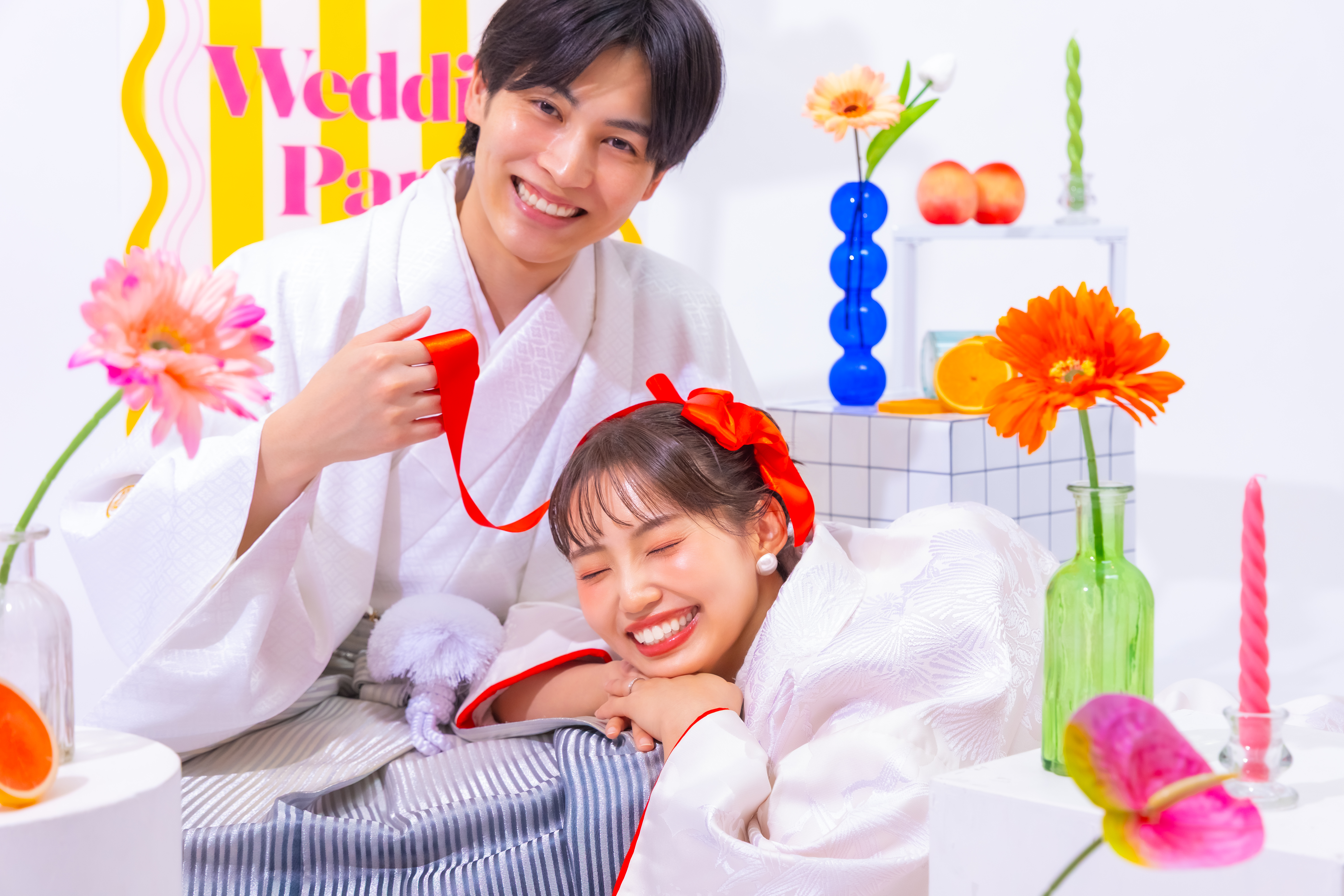 【new visual】🍒 TUTTI FRUTTI 🍒 伝統的な和装をポップな彩りのひとつに☺︎